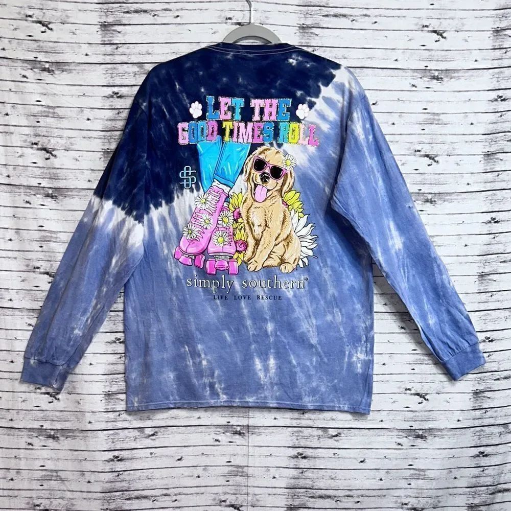 Simply Southern “Let the Good Times Roll” Long Sleeve Tee - Picture 4 of 9